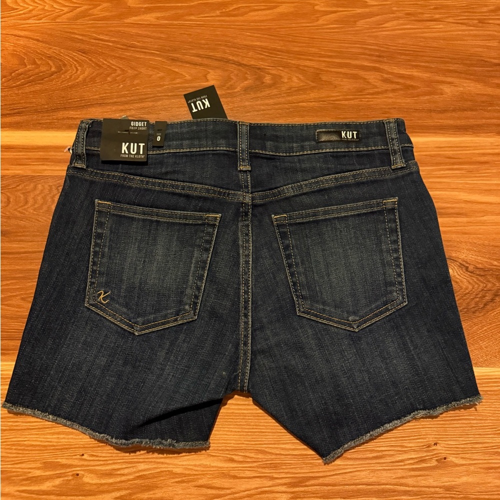 Kut from the Kloth Gidget Fray Shorts - Picture 2 of 7
